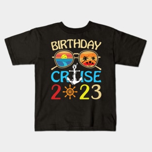 Birthday Cruise Squad Birthday Party Tee Cruise Squad 2023 Kids T-Shirt